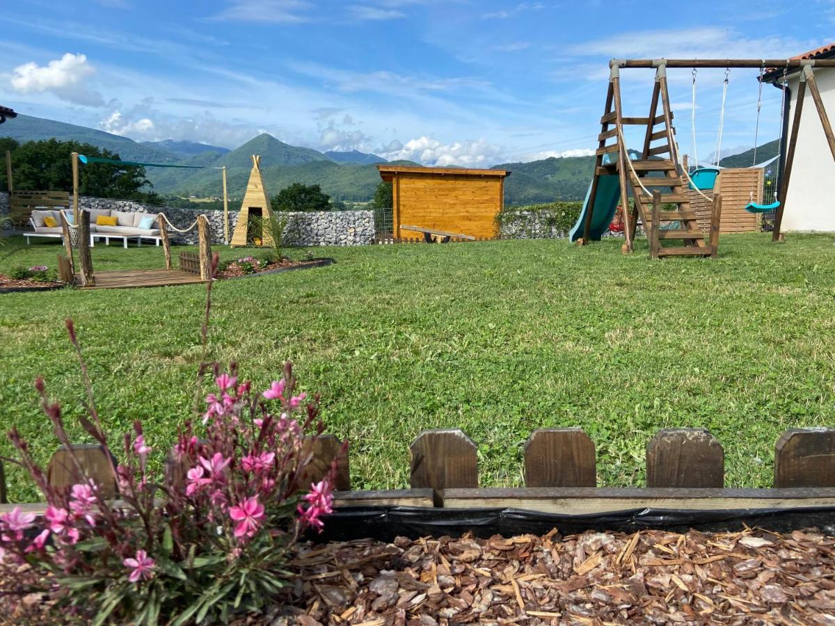 Villa Jacuzzi, Terrain De Petanque Et Aire De Jeux Vue Sur Les Pyrenees Seilhan المظهر الخارجي الصورة